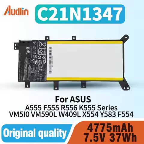 C21N1347 Laptop Battery for Asus X555 F555 X555LA X555LD X555LN A555L K555L Y583LD W519LD K555LD K55