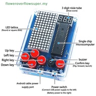FSMY Game Console Production Kit DIY 51 Single-chip Children Game Kit Classic Game Soldering Electro