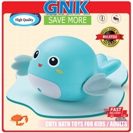[ GNK ] Children Baby Bath Small Toys Turtle Swimming Water Gun Winding Toy Bathing Swimming Showeri