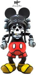 ❤里昂玩具部❤David Flores Deathshead Mickey 米奇 骷髗BE@RBRICK kaws t9