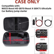 EVA Protection Storage Case Compatible with NOCO Boost HD GB70/Boost X GBX75 UltraSafe Car Battery J