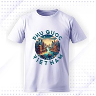 Vietnamese Souvenir Tshirt Hanoi Da Nang Travel Tee 100%Cotton Round Neck S-5XL Unisex Men Women Cas