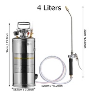 COD  Professional Stainless Steel Sprayer Pump Pressure Sprayer Knapsack Watering Can Agricultural M