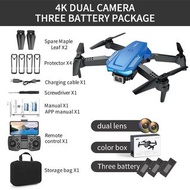 4K智能避障定高航拍無人機 (三電池) ZFR-Mini RC Drone with 4K Dual Camera WIFI FPV Aerial Photography Intelligent Obstacle Avoidance Quadcopter RC Toys - Black with 3 batteries