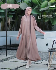 ABAYA YULIANA ANNASIHAH  YORIS SYARI MODEL wanita syari muslimah fashion ootd
