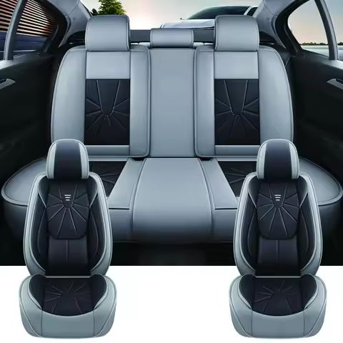 Durable PU Leather Universal Car Seat Covers For BMW E60 F30 X3 E83 F25 E46 E30 Serie 1 E87 E92 E91 