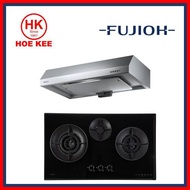 (HOB + HOOD) Fujioh FH-GS7030 SVGL Glass Hob + Fujioh Slimline Hood FR-FS1890R