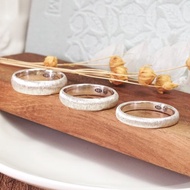 質感銀戒 圓弧直紋設計 925純銀戒指 男戒 女戒