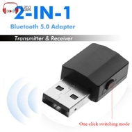 LSM Bluetooth 5.0 Adapter Audio Receiver 2 in 1 USB Transmitter Digital Devices