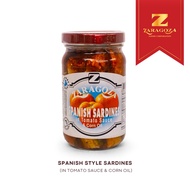 Hot ZARAGOZA Spanish Style Sardines in Tomato Sauce &amp; Corn Oil