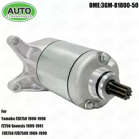 Starter Motor 3GM-81800-50 for starter motor suitable for Yamaha FZX750 90-98 FZR1000 GTS1000 GTS100