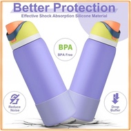 7.5cm Silicone Water Bottle Boot For owala water bottle 12-24oz Anti-Slip Accessories Protective Sleeve Bottom Bumper Protector For owala boot