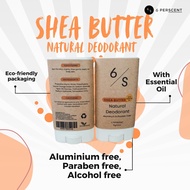 Natural Aluminum & Paraben-Free Underarm Deodorant Stick by 6perscent (15g)