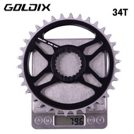 GOLDIX Bicycle Chainring Wide Narrow Chain Wheel Suitable for Shimano Deore XT M7100 M8100 M9100 12S
