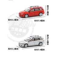 Tuoyi 1/64 Y16-02 Miniature Alloy Car Model Mazda 6 Station Car Silver Blue Red