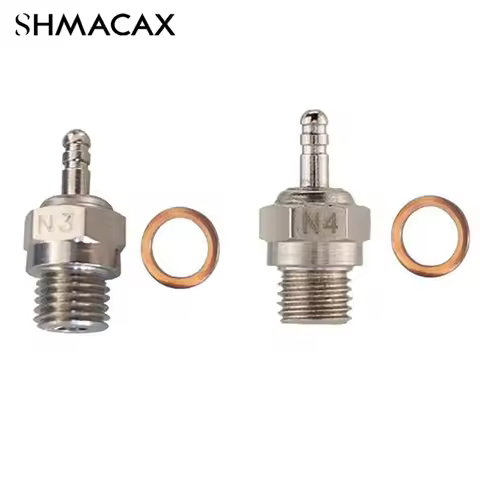 1Pcs Universal #8 Glow Plug N3 N4 Spark Nitro Engine Parts For HSP RC Car Part