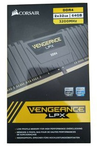 Corsair Vengeance LPX 64GB (2x32GB) DDR4 DRAM@3200MHz