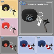 Case For 1MORE Q21 Protective silicone cool Naruto Cartoon Covers Bluetooth Earphone Shell Headphone