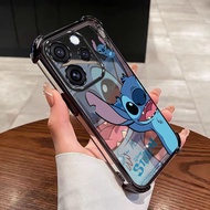 OPPO Reno 15 Pro 5G Reno15 F 5G Custom Name Case Stitch Candy Color Shock Absorbing Anti-Drop Design