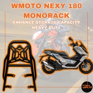 WMOTO Nexy 180 Monorack NEXY180 Rear Rack Belakang Spoiler Rak Kargo Luggage Rack