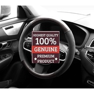 TOYOTA Fortuner GR Sport Car Steering Wheel Cover Suede Leather Carbon Steering Wheel