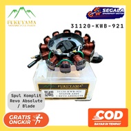 Complete Spool Stator Assy Fukuyama Revo Absolute, Blade 31120-KWB-921 Spol Complete