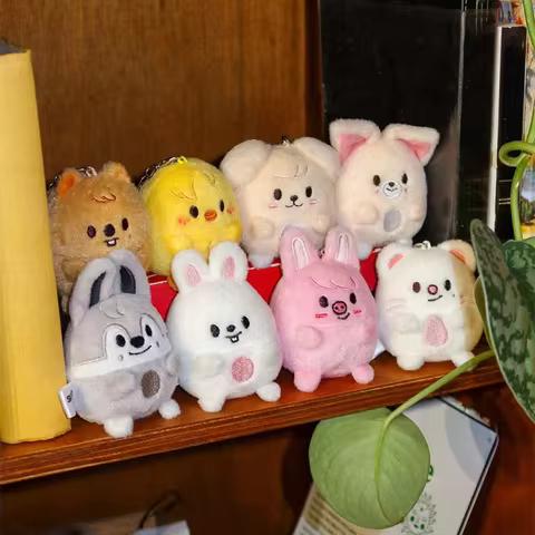 SKZOO stray kids keychain, a collaboration with Zootopia, featuring Bangchan and Felix, perfect gift