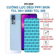 (TCL 40 NXTPAPER/30+/ TCL 30SE) Tempered smartphone (flexible) screen/ Back sticker NTS Shop
