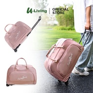 U-Living Trolley Duffel Bag Travel Suitcase Bag Trolley Travel Bag 2 Wheels 360 Degree Strong Handle