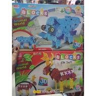 3D ANIMAL WORLD BLOCK