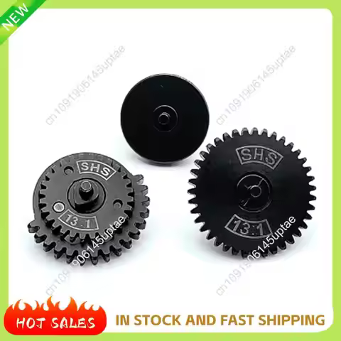 N88R AEG 13:1 Steel CNC Bearing Airsoft Gear Set V2 V3 Gear Box High Speed Gear Set Accessories For