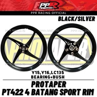 PROTAPER PT433 4BATANG SPORT RIM CUTTING LIMITED LAGENDA Y15 Y16 LC135 LC4S NVX