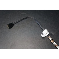 ARGB Female 3 Pin Cable Connector ARGB to Clip LED Strip Connector Clamp WS2812B Without Soldering I