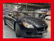(41)正2015年出廠 Maserati Quattroporte 3.0 蝙蝠黑