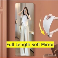 【In stock】Soft mirror Acrylic mirror wall self-adhesive acrylic full length mirror  bathroom mirror toilet mirror wall paste mirror sticker fitting mirror#053 UESJ