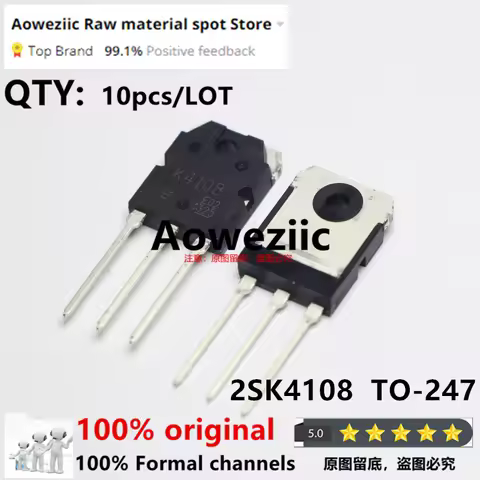Aoweziic 2018+ 100% New Imported Original 2SK4107 K4107 2SK4108 K4108 TO-3P Switching Regulator 15A 