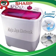 NEW Mesin Cuci 2 Tabung Sharp 8.5 KG AquaMagic Kering dan Cuci