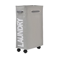 Slim Laundry Bag/Laundry Basket/Rack/Organizer with Wheels/Kitchen/Bathroom/Service Yard