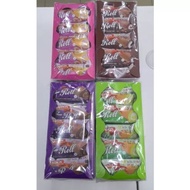 Mamee London Roll Cake (20g x 20pcs) - Double Choco / Milk / Choco / Strawberry / Coconut / Vanilla