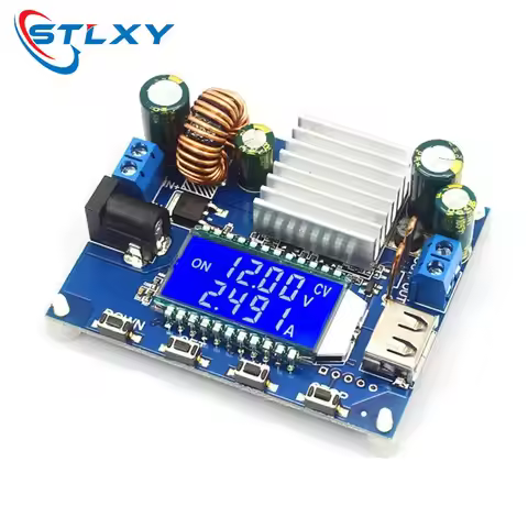 SK35L DC 0.6-30V 4A 35W 5V 6V 9V 12V 24V Boost/Buck CC CV Regulated Adjustable DC Power supply Modul