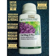 👍🏼 READY STOCK 👍🏼 Amway Nutrilite cal mag d plus calcium magnesium 180 tablets