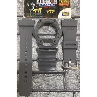 BNB MAT MOTO G7900 GW7900 GR7900 CUSTOM GREY KELABU + BUCKLE JAPAN FOR ORIGINAL GSHOCK