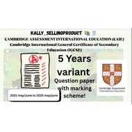 5 YEAR IGCSE Past Exam Papers (2025,2024, 2023, 2022, 2021) May/June & Oct/Nov | Question Paper + Ma