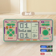 เกมกด เกมพกพามือถือ Tetris เครื่องเกมคลาสสิกย้อนยุค หน้าจอใหญ่5นิ้ว เครื่องเล่นเกมอิเล็กทรอนิกส์ แถม