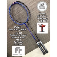 Felet The Fiery 222 31 Lbs Racket Free String