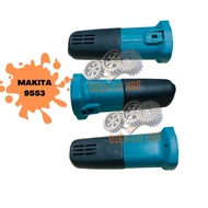 Bộ vỏ nhựa máy mài MAKITA 9553NB công tắc hông (MOTOR HOUSING + REAR COVER)
