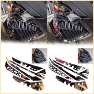 ◹ ⊙ ◳ Radiator Reflective Sticker for Honda Click 125i 150i 160 V2 V3 Radiator Cover Decals