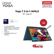 Lenovo Yoga 7 2-in-1 14IML9 83DJ00F8SB | 14" 2.8K OLED Touch | Intel Ultra 7 155H | 16GB/1TB | W11H 