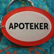 GANTUNGAN PHARMACY KEYCHAIN