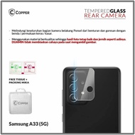Copper Tempered Glass Camera Clear - Samsung A33 (5G)